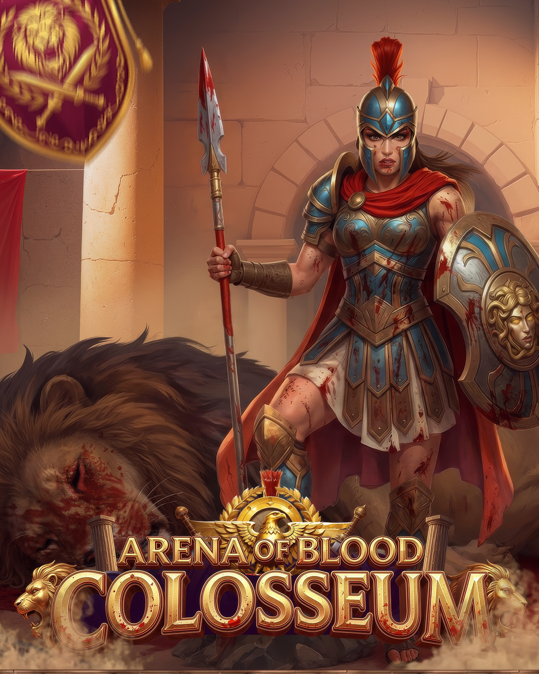 Arena Of Blood Colosseum — slot game art by ZinZin Studios